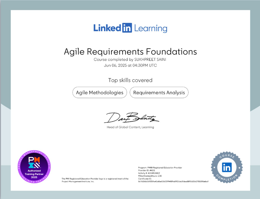 Agile Certification