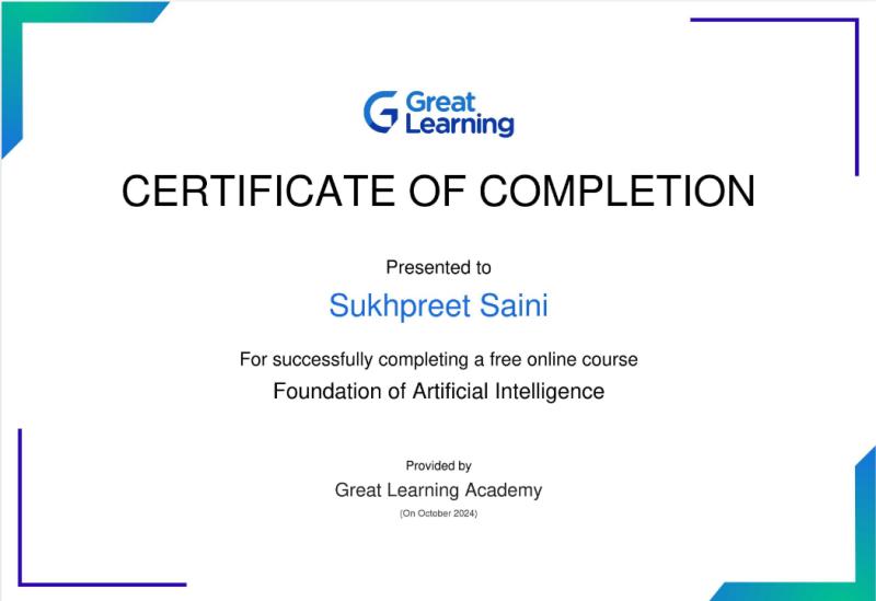 AI Fundamentals Certification