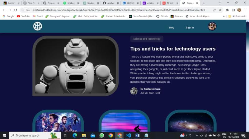 Blog Website