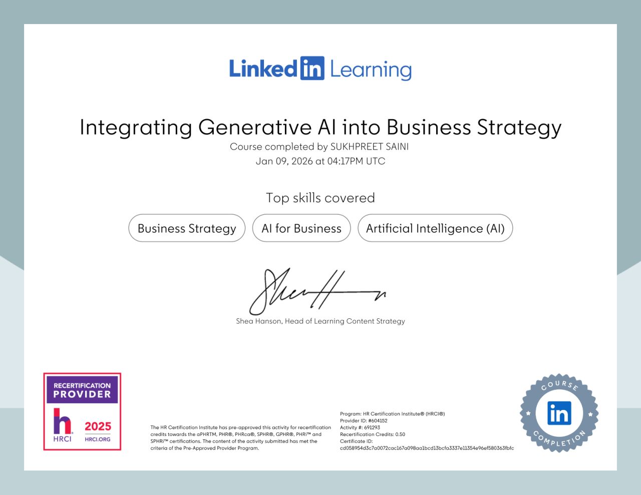 Integrating Generative AI