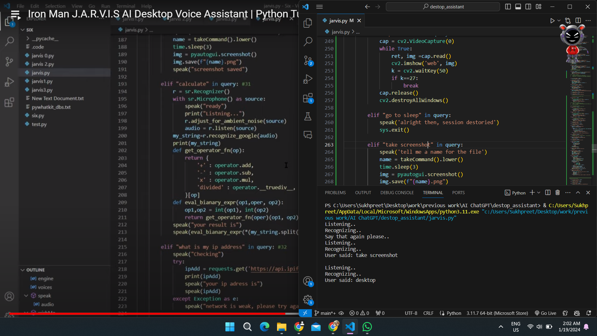 Desktop Assistant