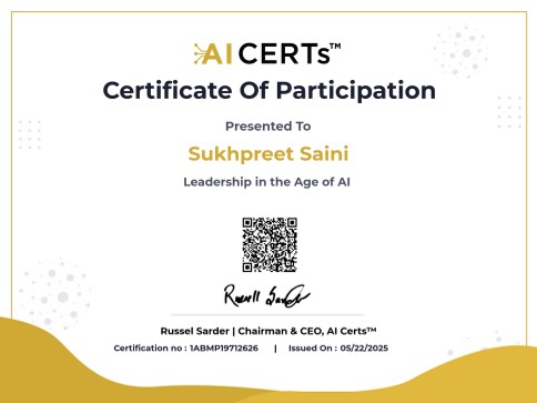 Leadership Certification