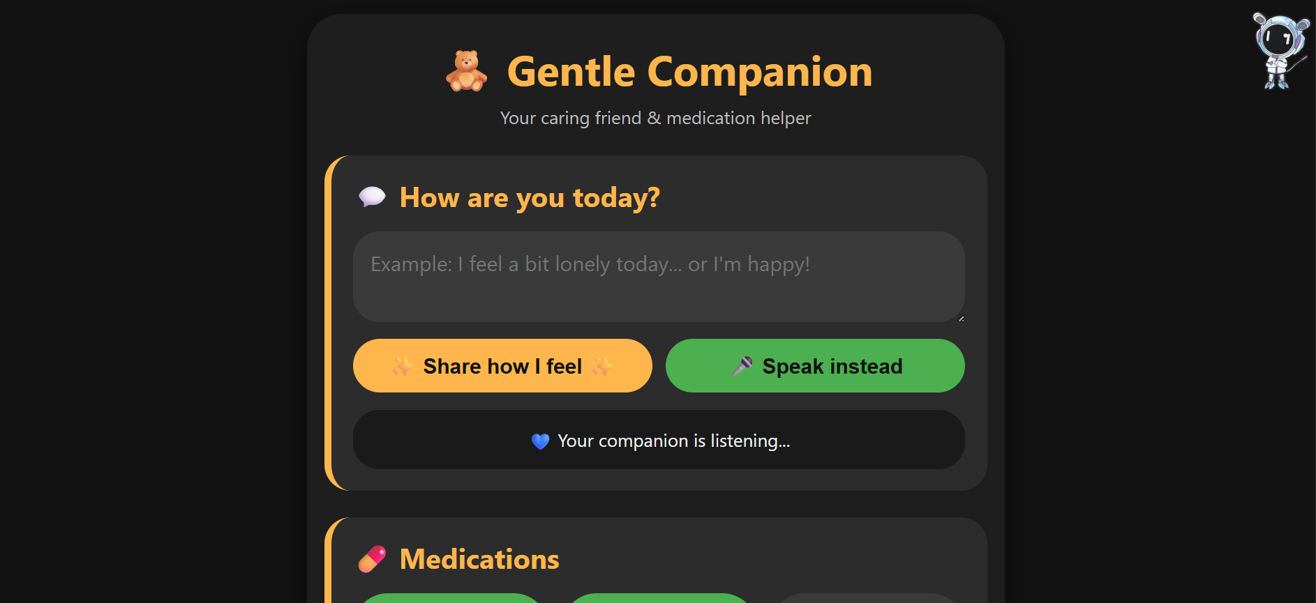 Gentle Companion - Elderly Care System